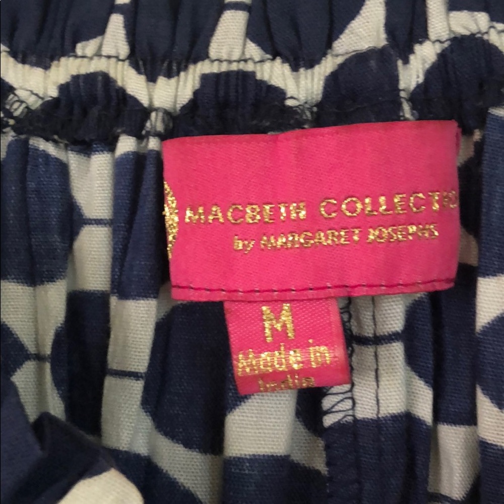 Flounce Navy/Wht Top - Picture 4 of 5